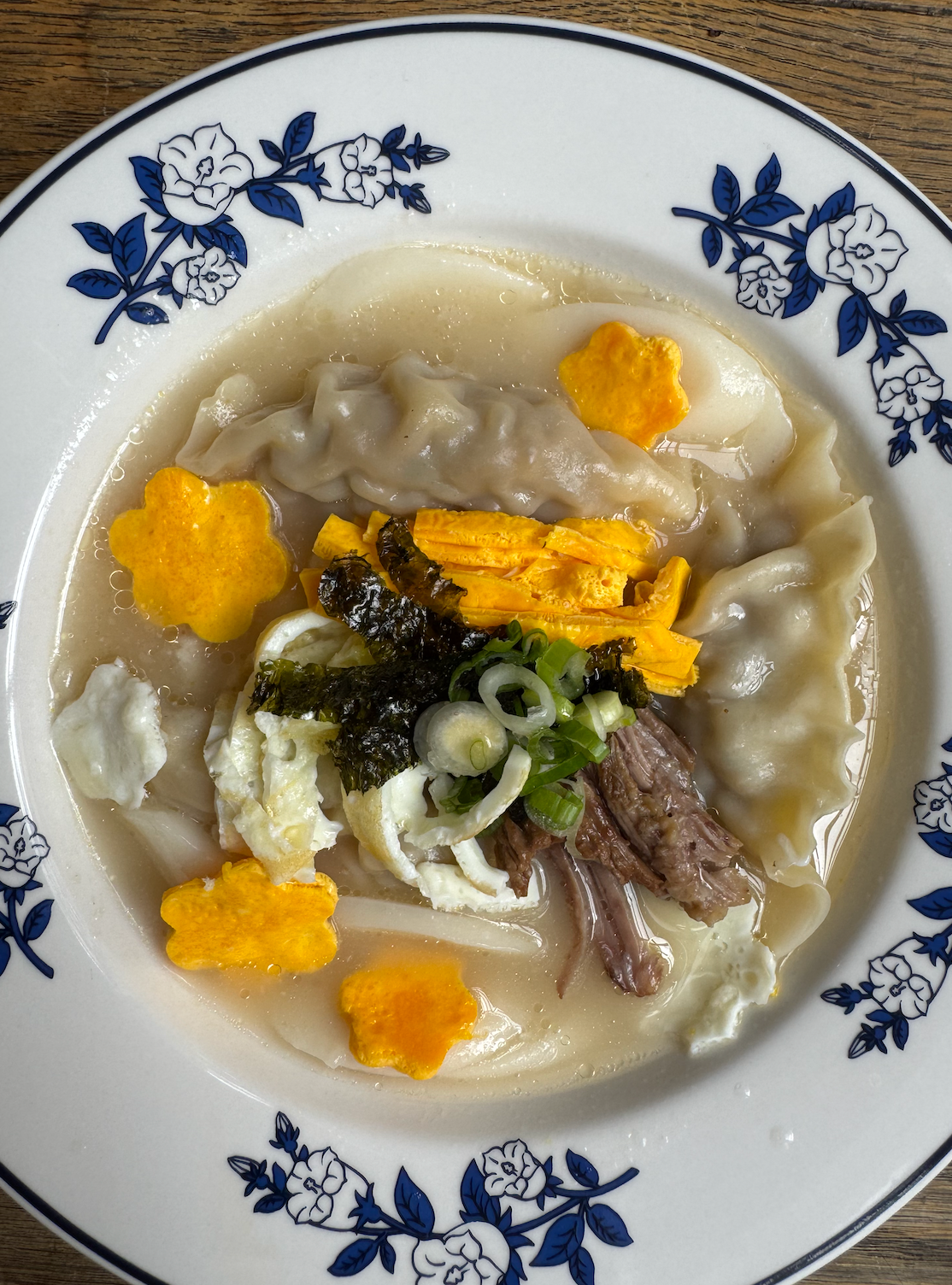 Rice Cake Soup (Tteokguk)